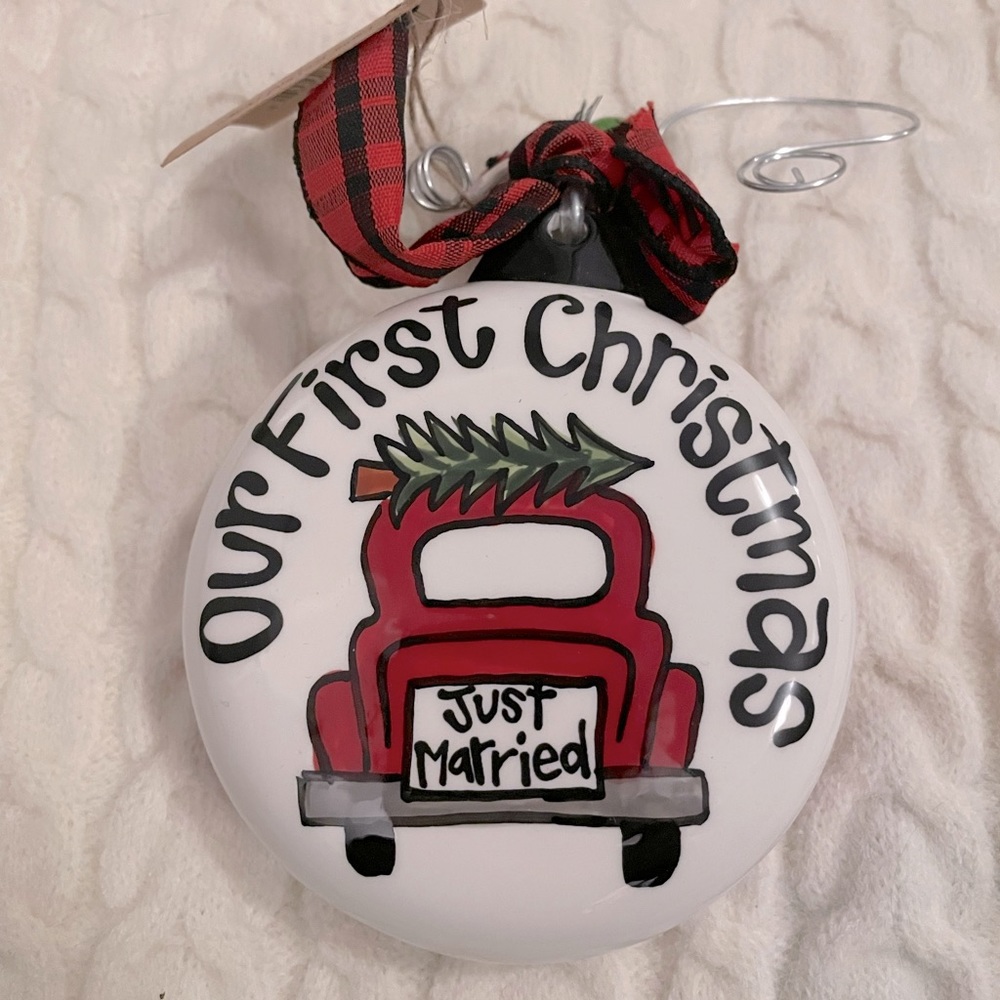 Glory Haus Christmas tree ornament 🎄 OUR FIRST CHRISTMAS
